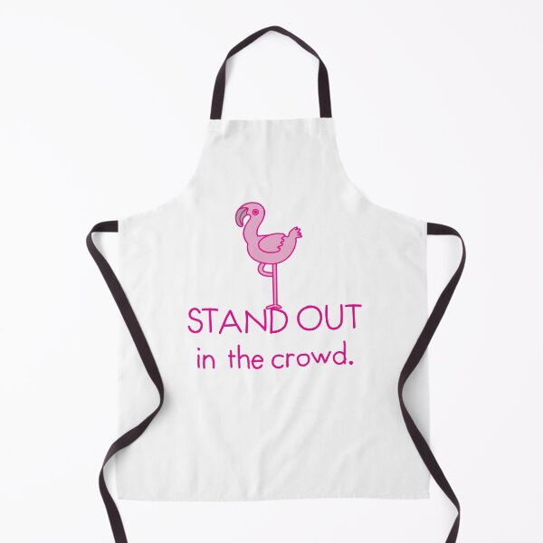 Item preview, Stand out in the crowd with pink flamingo on one foot designed and sold by jazzydevil.