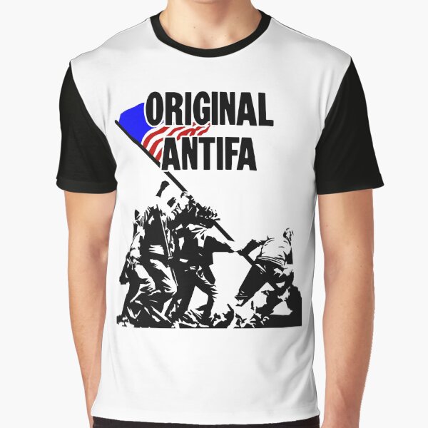 Vista previa del artículo con la obra «Antifa original», diseñado y vendido por Good-Looking Corpse.