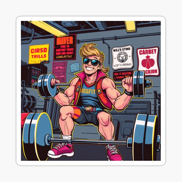 Aperçu de l'œuvre  Posture Crossfit créée et vendue par casamomo.