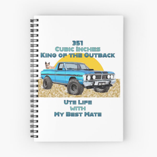 Item preview, 351 Cubic Inches - King of the Outback Ute Life with My Best Mate designed and sold by Michael van der Hoorn.
