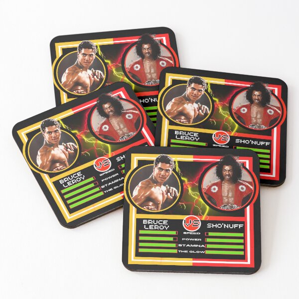 Item preview, Bruce Leroy vs. Sho’Nuff – The Last Dragon Battle Card designed and sold by Zuriel Hargrove.