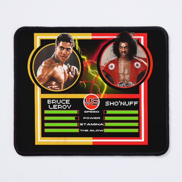 Item preview, Bruce Leroy vs. Sho’Nuff – The Last Dragon Battle Card designed and sold by Zuriel Hargrove.