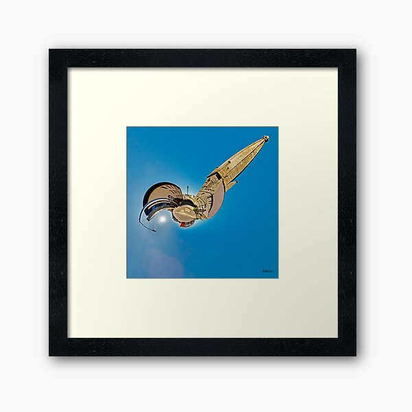 All Saints Clooney, Derry Framed Art Print