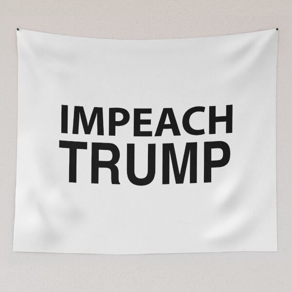 Item preview, Impeach Trump (black text) designed and sold by MainsleyDesign.