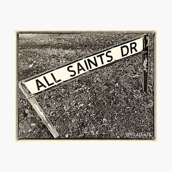 Item preview, All Saints Drive, Thelwall / Grappenhall, Warrington, WA4 designed and sold by Local gifts from HotpixUK .