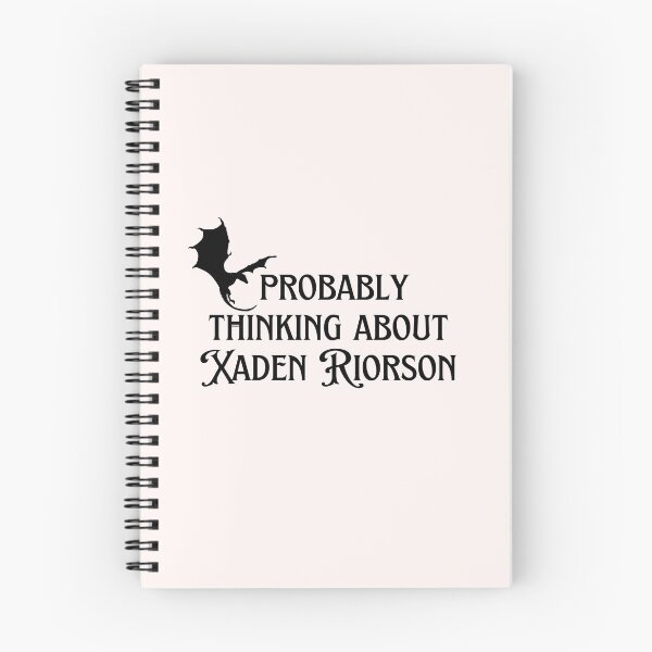 Item preview, probably thinking about xaden riorson designed and sold by Neadoodles.