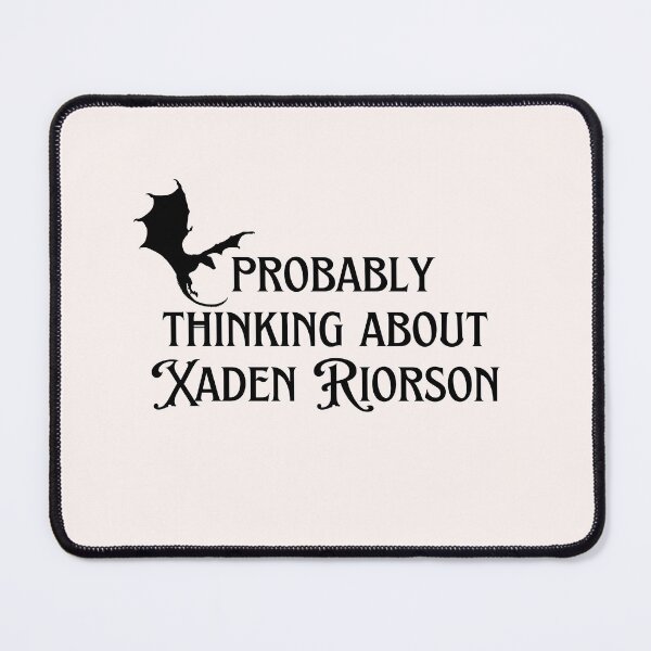 Item preview, probably thinking about xaden riorson designed and sold by Neadoodles.
