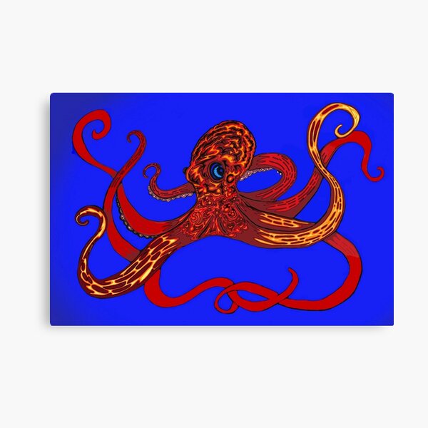 Item preview, Red Octopus designed and sold by Scott Dash Designs.