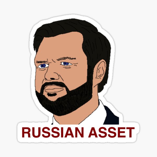 Item preview, Russian Asset JD Vance designed and sold by bachiraki.