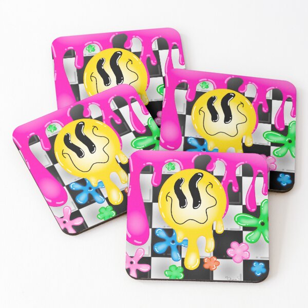 Item preview, Drippy Smile and Flower Balloons and Slime designed and sold by QueenS-Gallery.