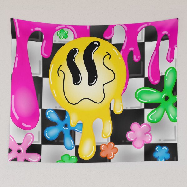 Item preview, Drippy Smile and Flower Balloons and Slime designed and sold by QueenS-Gallery.