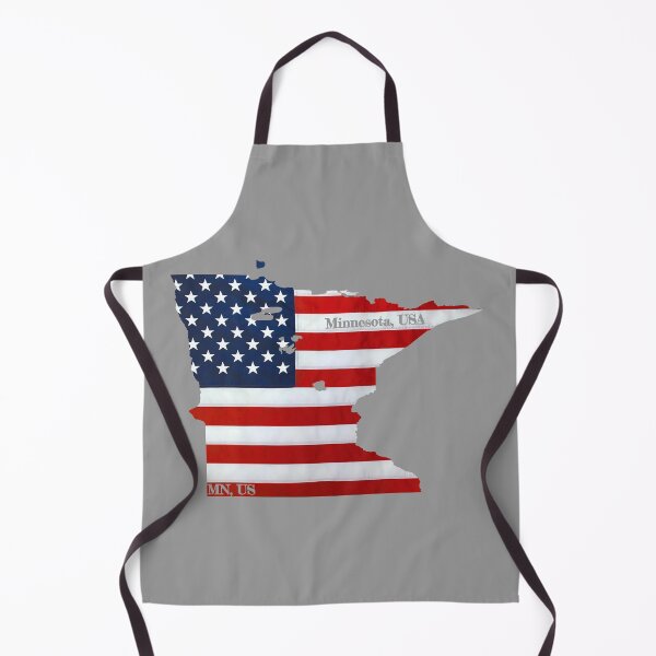 Item preview, American Flag Over Minnesota Design designed and sold by PhilbonianDezin.