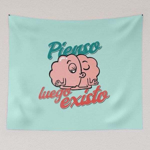 Item preview, Yo pienso y luego existo (Spanish) designed and sold by Claustronautas.