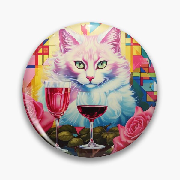 Item preview, Cat angel among roses. designed and sold by Natalia-Vlad.