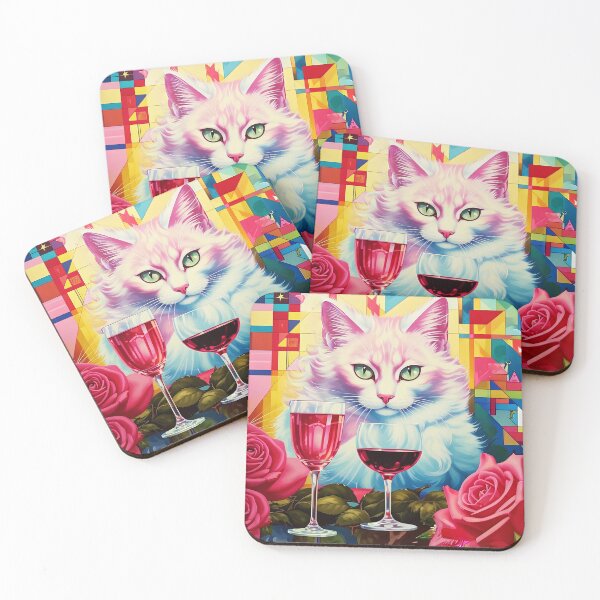 Item preview, Cat angel among roses. designed and sold by Natalia-Vlad.
