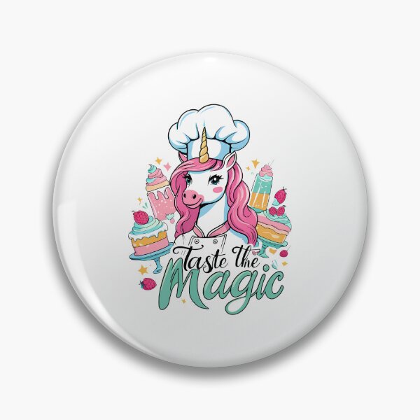 Item preview, Taste the Magic – Culinary Chef Unicorn designed and sold by zoughlal.