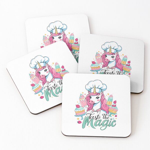 Item preview, Taste the Magic – Culinary Chef Unicorn designed and sold by zoughlal.