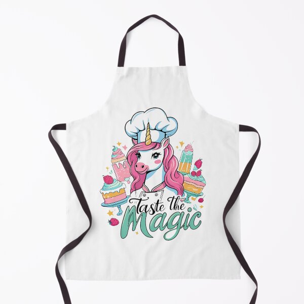 Item preview, Taste the Magic – Culinary Chef Unicorn designed and sold by zoughlal.