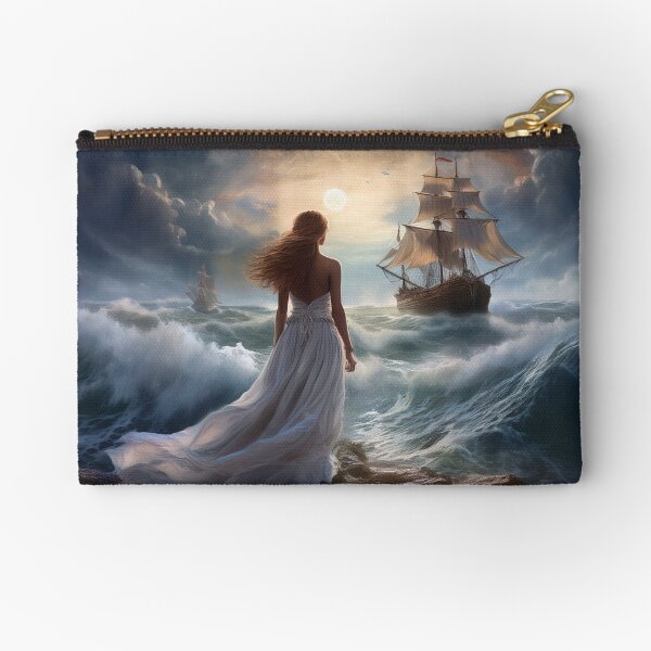Item preview, Watching a Ship Sailing In on Rough Seas designed and sold by Kathy Weaver.