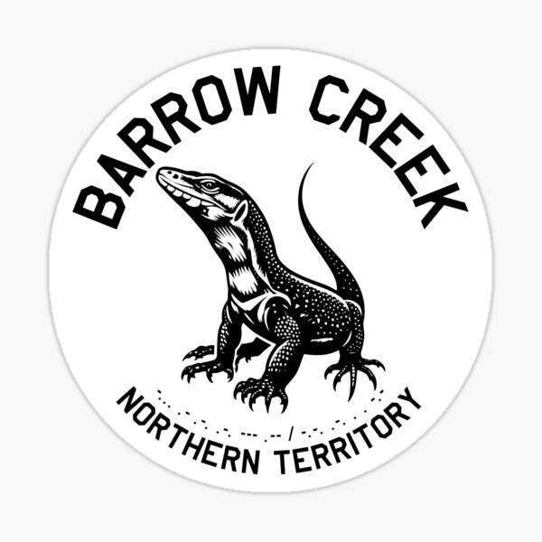 Item preview, Barrow Creek I designed and sold by Top End Stickers.