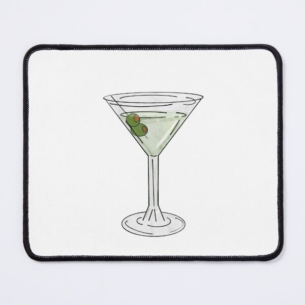 Item preview, Green olive martini designed and sold by sjstickerss.