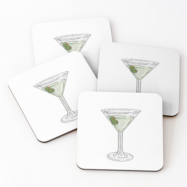 Item preview, Green olive martini designed and sold by sjstickerss.
