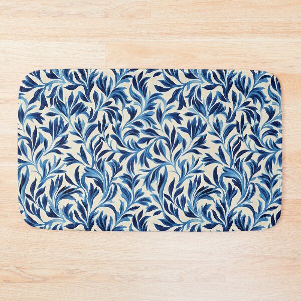 Item preview, Art Nouveau Blue Plumes designed and sold by Boddicca.