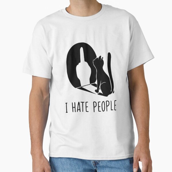 Artikel-Vorschau von I hate people, designt und verkauft von MalokaShop  ⭐⭐⭐⭐⭐.