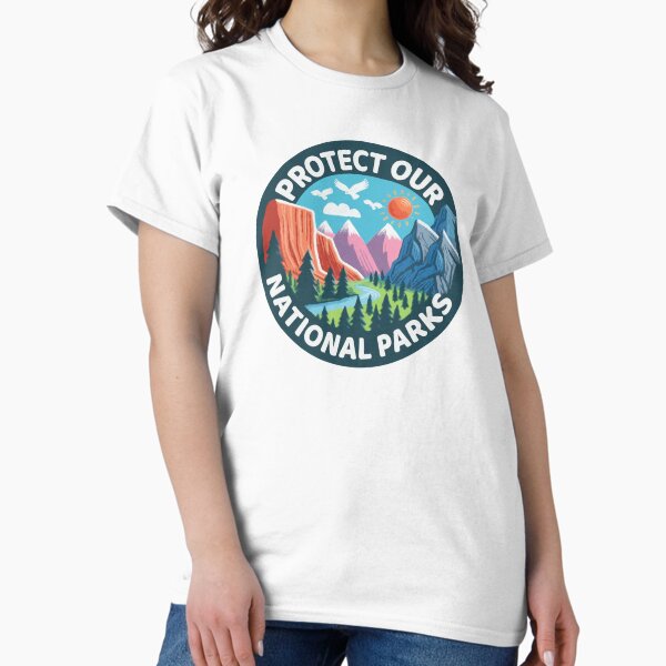 Vista previa del artículo con la obra «Paisaje Protejamos nuestros parques nacionales», diseñado y vendido por Gkinoki.