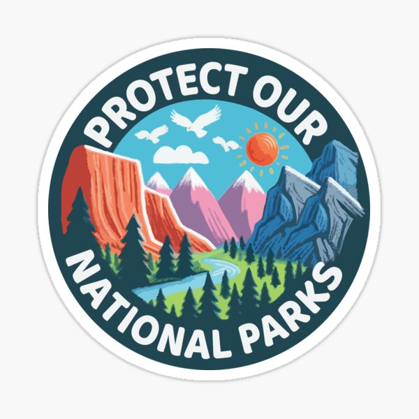 Item preview, Landscape Protect Our National Parks designed and sold by Gkinoki.