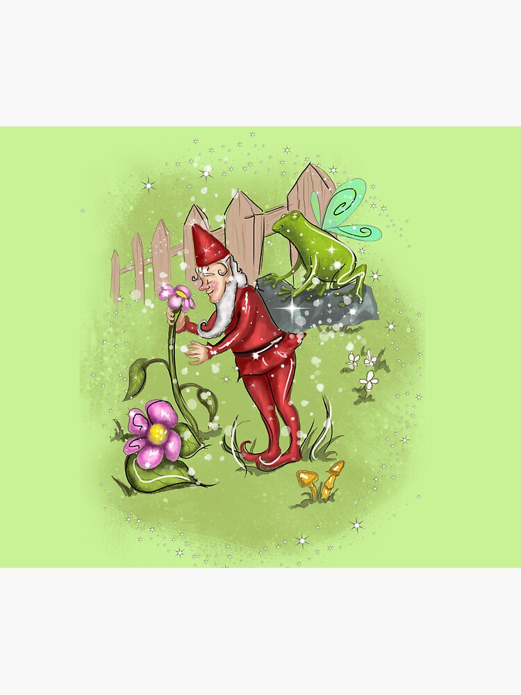 Thumbnail 5 of 5, Mouse Pad, Genius Gnome Fairy™ designed and sold by TeelieTurner.