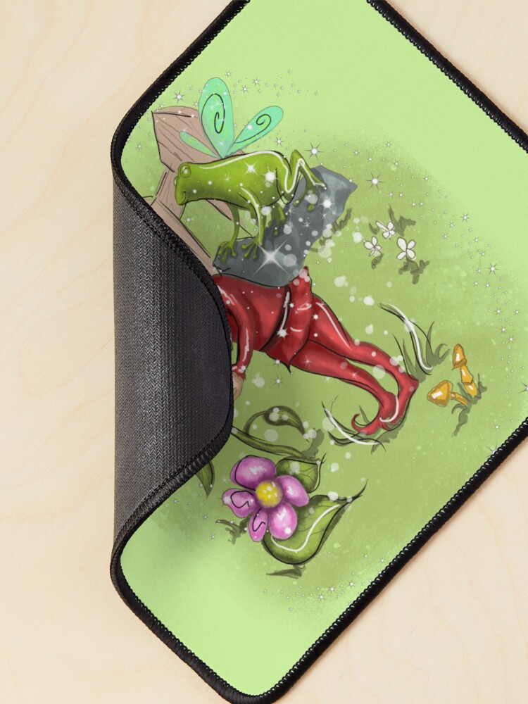 Thumbnail 2 of 5, Mouse Pad, Genius Gnome Fairy™ designed and sold by TeelieTurner.
