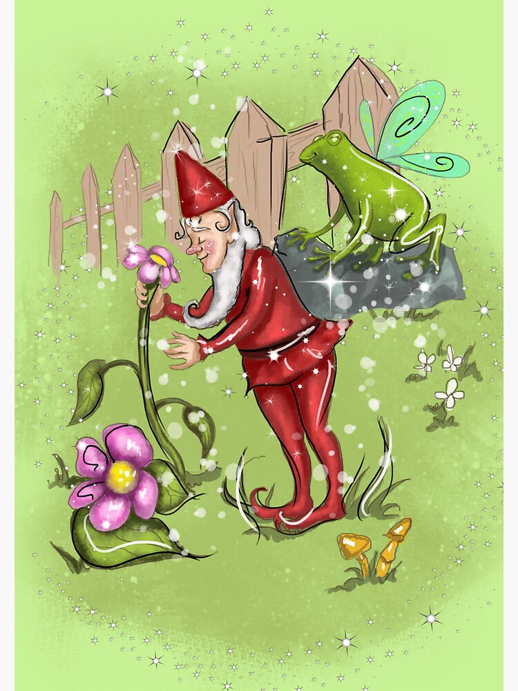 Thumbnail 3 of 3, Journal, Genius Gnome Fairy™ designed and sold by TeelieTurner.
