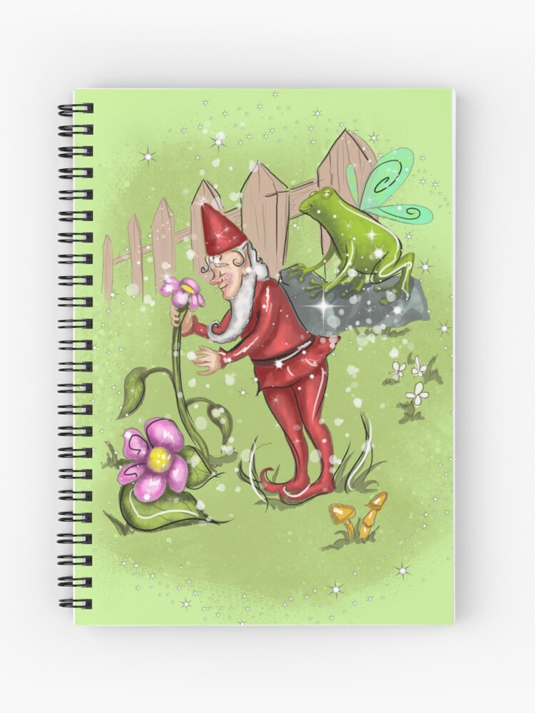 Thumbnail 1 of 3, Journal, Genius Gnome Fairy™ designed and sold by TeelieTurner.