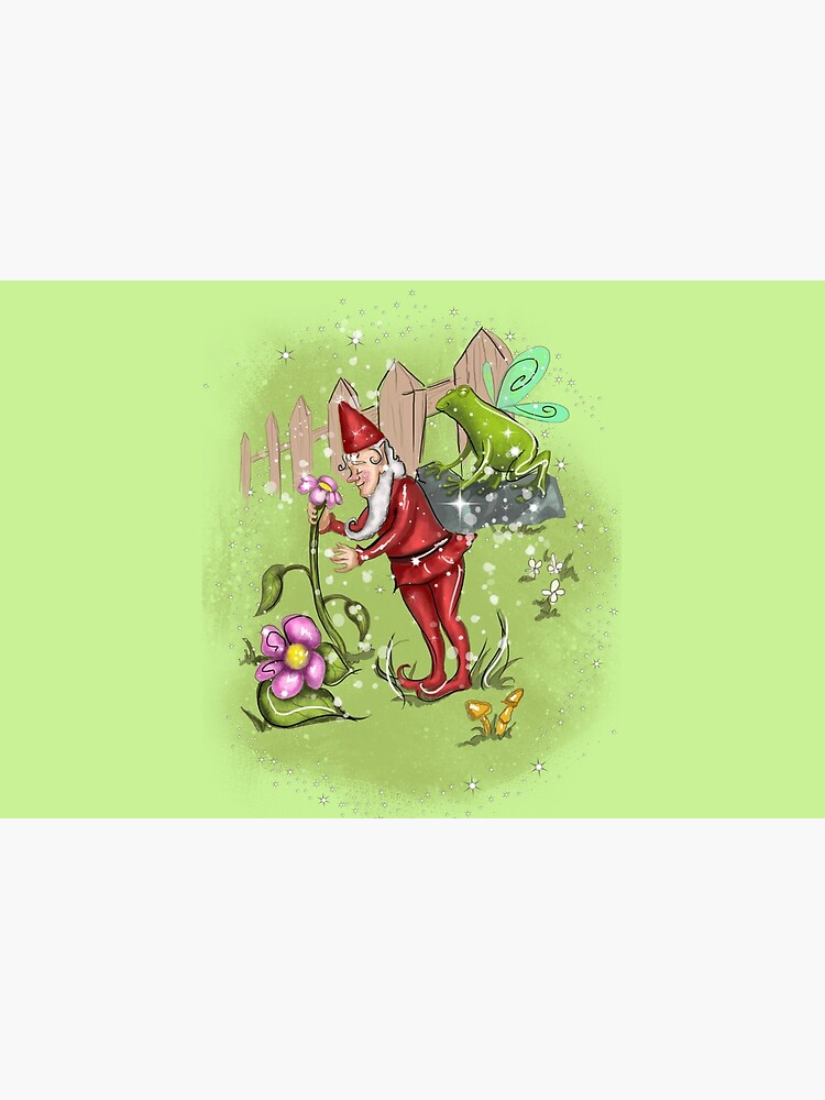 Thumbnail 4 of 4, Zipper Pouch, Genius Gnome Fairy™ designed and sold by TeelieTurner.