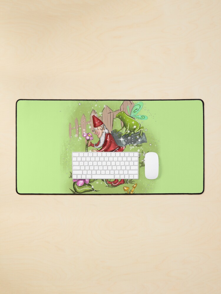 Thumbnail 1 of 5, Mouse Pad, Genius Gnome Fairy™ designed and sold by TeelieTurner.