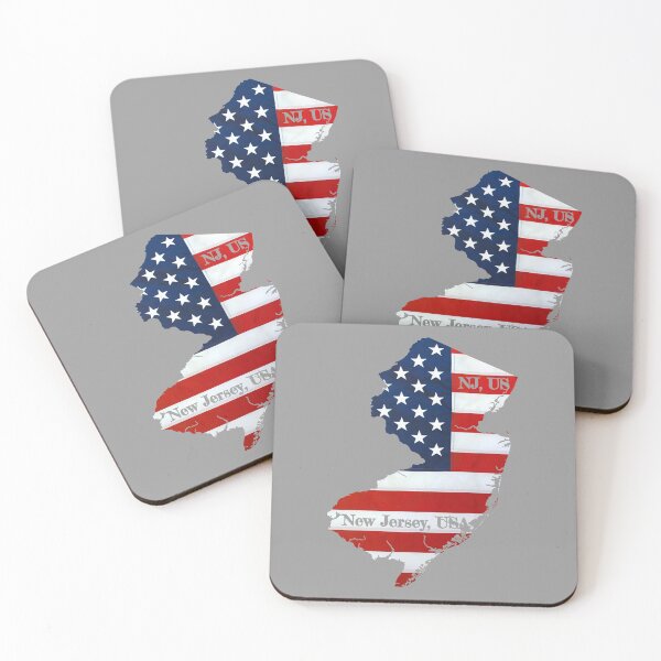 Item preview, American Flag Over New Jersey Design designed and sold by PhilbonianDezin.