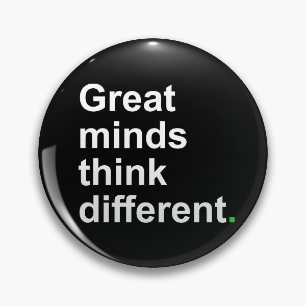 Item preview, "Think Different – Great Minds Inspire Innovation, Creativity, and Success with a Genius Mindset & Visionary Leadership" designed and sold by artworkathome.
