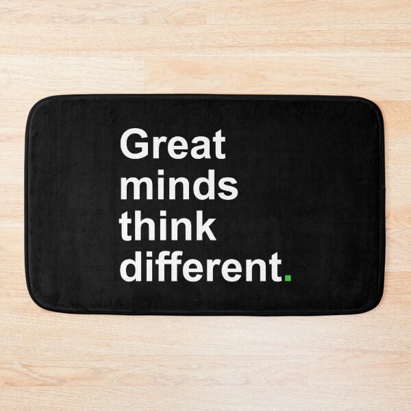 Item preview, "Think Different – Great Minds Inspire Innovation, Creativity, and Success with a Genius Mindset & Visionary Leadership" designed and sold by artworkathome.