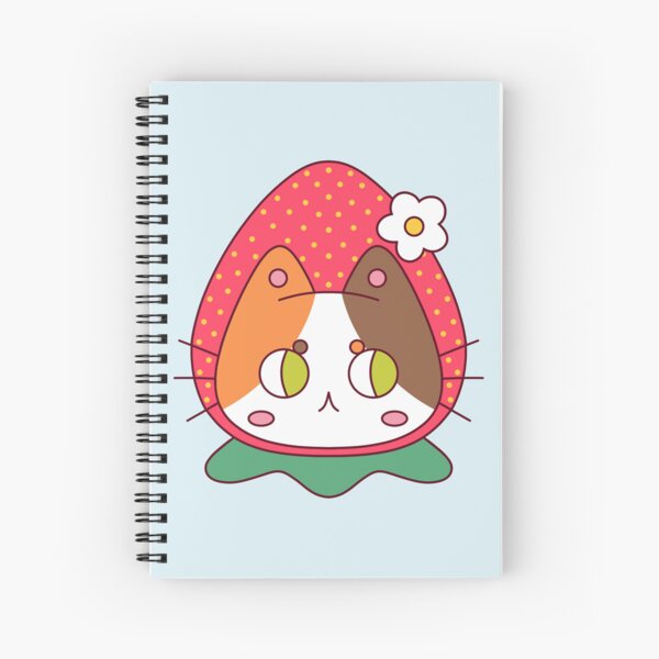 Item preview, Strawberry Cat Head designed and sold by artbycolby.