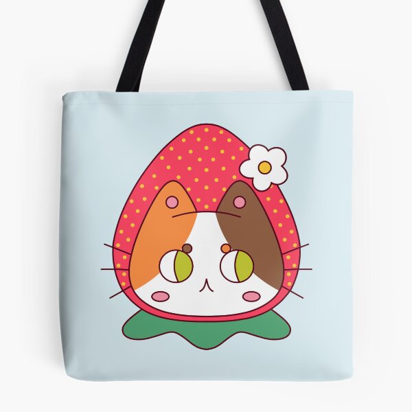 Item preview, Strawberry Cat Head designed and sold by artbycolby.