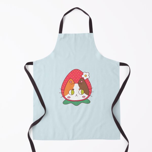 Item preview, Strawberry Cat Head designed and sold by artbycolby.