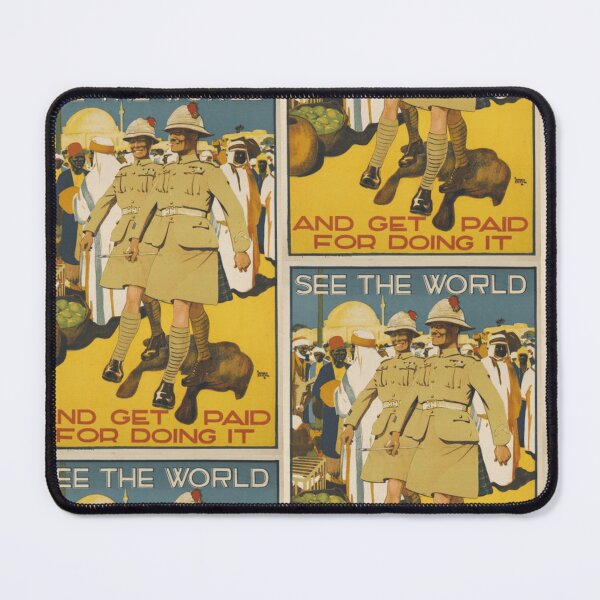 Item preview, See the World - 1920's British Army Poster  designed and sold by Britkek.