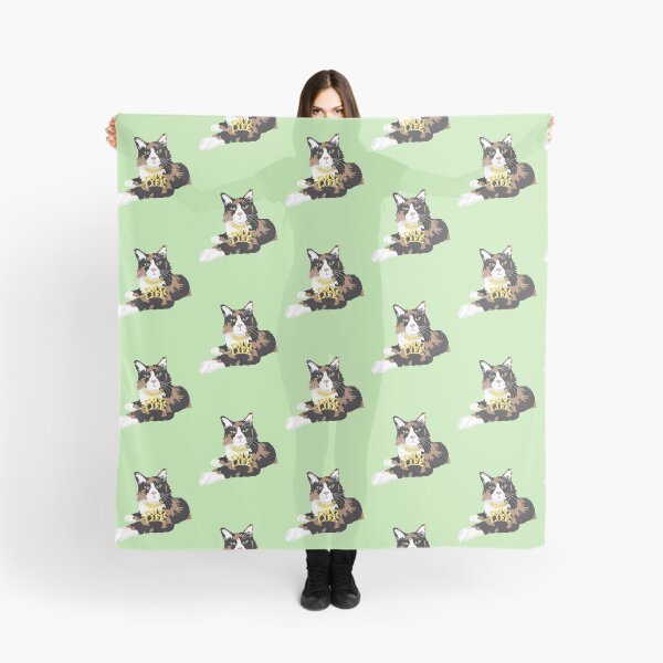 Item preview, Calico Cat in "Thug Life" Chain - Green designed and sold by stubiedoodles.