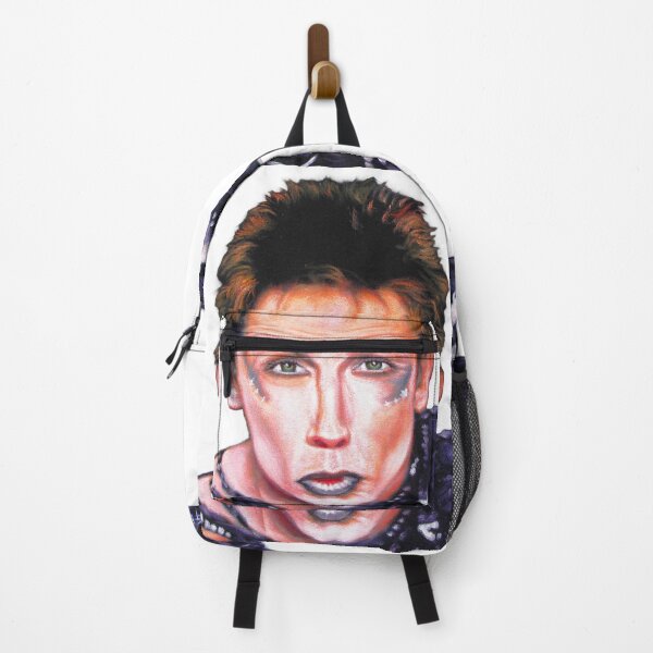 Item preview, Zoolander's Blue Steel Pose, oil on velvet by Jorge Torrones designed and sold by velvetify.com.