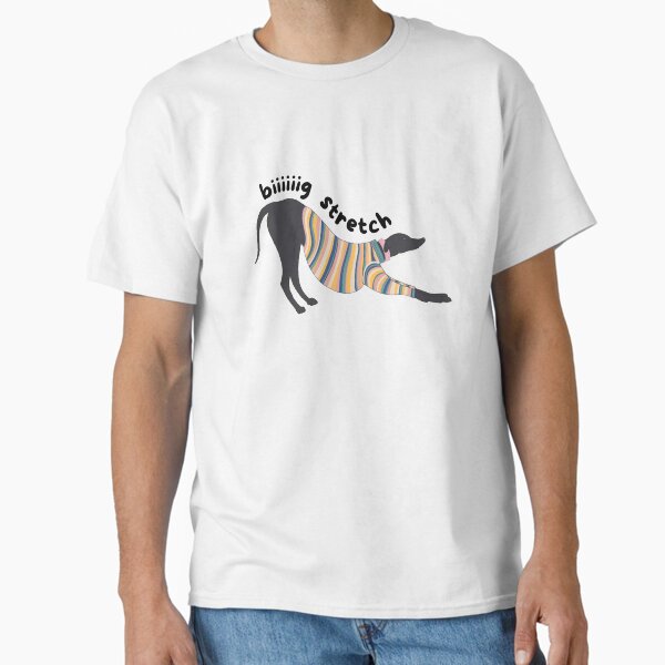 Item preview, Stripes Big Stretch Greyhound designed and sold by LilyLongnose.