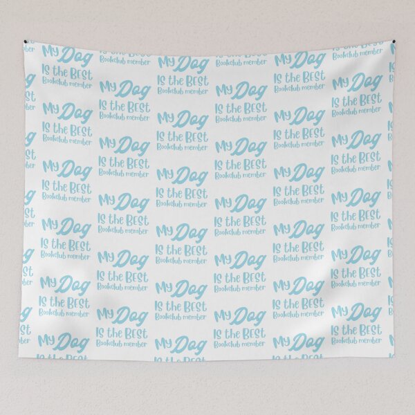 Item preview, My dog is the BEST bookclub member designed and sold by jazzydevil.