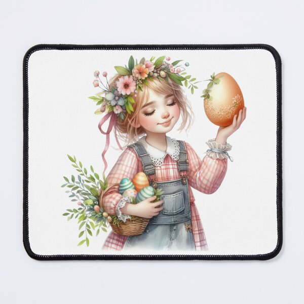 Item preview, Copy of Cute Girl with Easter Basket - Enchanted Styl designed and sold by lojadpop.