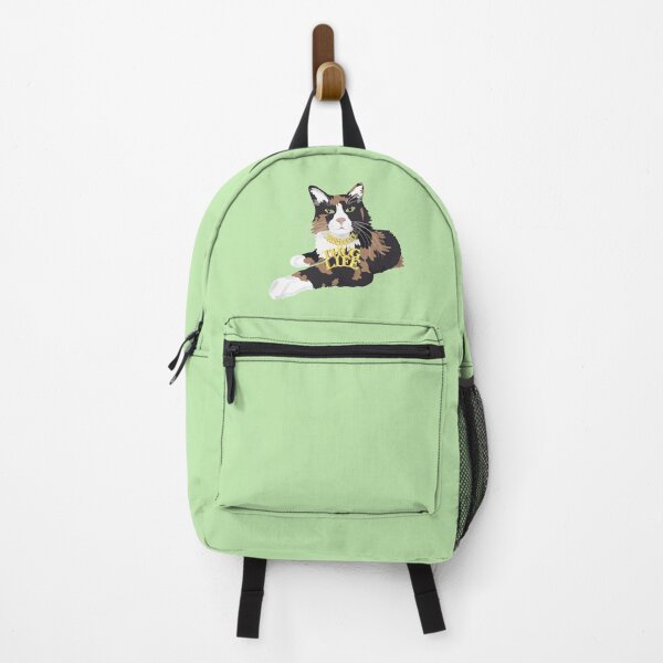 Item preview, Calico Cat in "Thug Life" Chain - Green designed and sold by stubiedoodles.