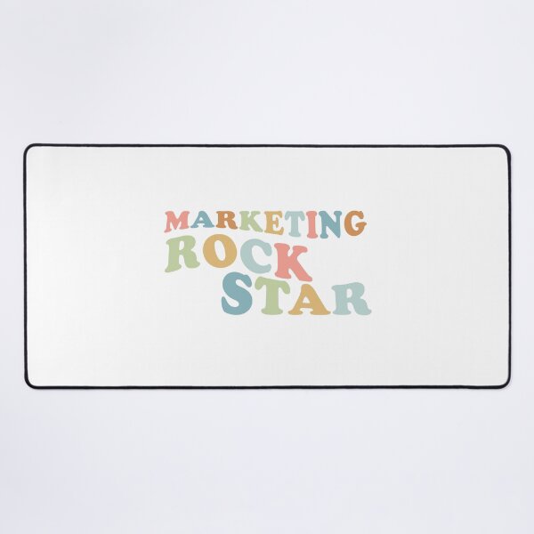 Vista previa del artículo con la obra «¡Estrella de rock del marketing!», diseñado y vendido por jazzydevil.